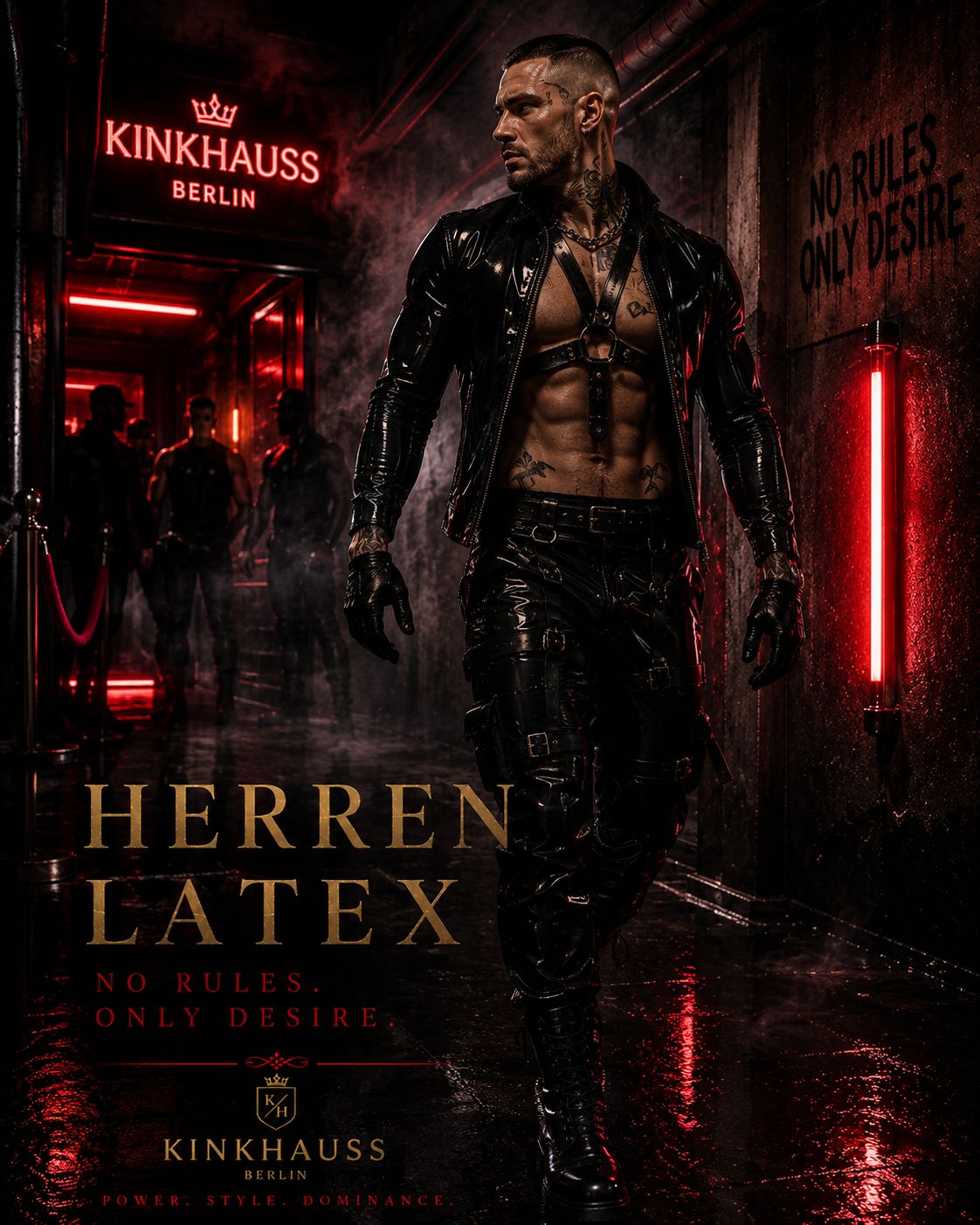 Men's Latex Catsuit