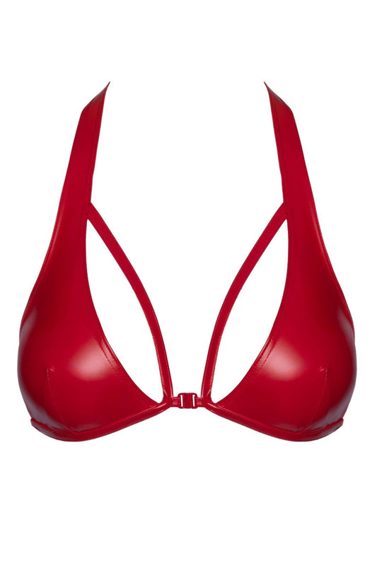 F392  Bralette rot - 3XL