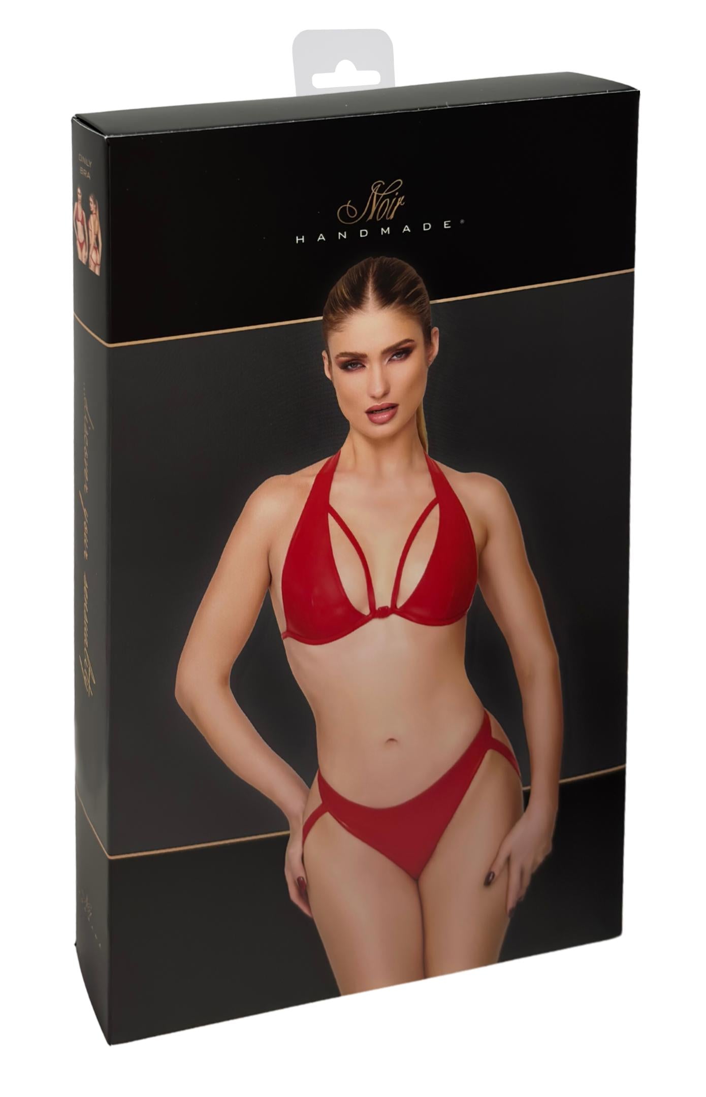 F392  Bralette rot - 3XL
