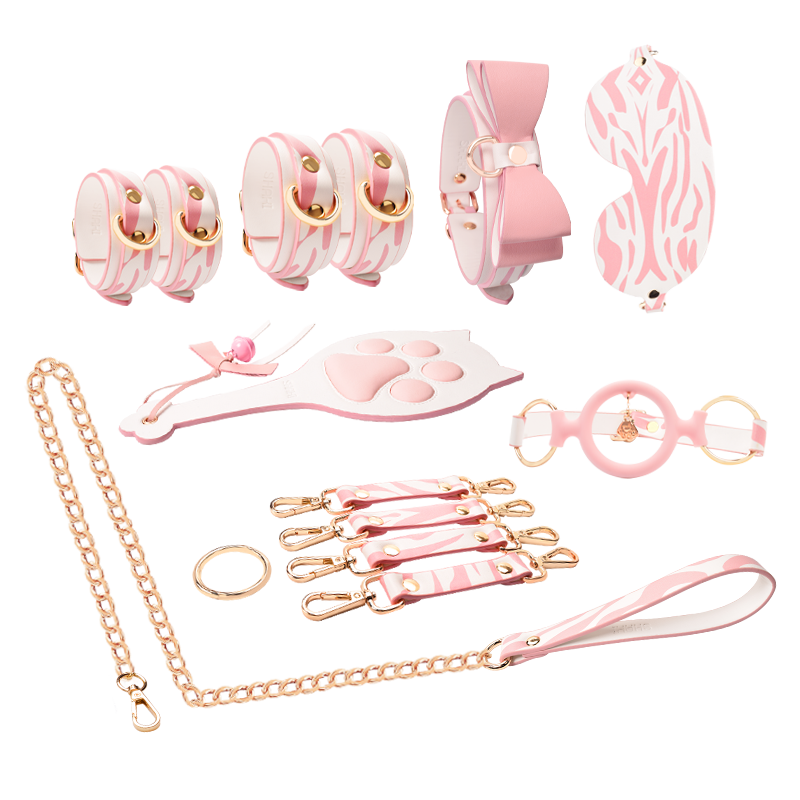 Shaki BDSM Bondage Kit - Kitty Cat-0