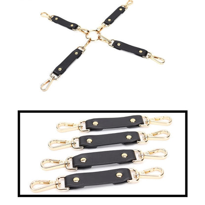 Wholesale Red Bondage Kit with Hollow Equipment collar
