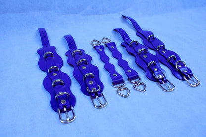 Bondage Gear Handmade Leather Restraint Kit  Full Body Bondage Set-5