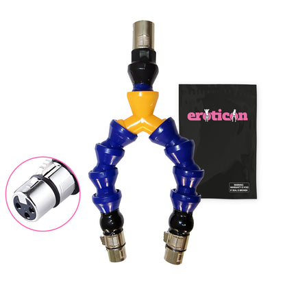 Extension for Sex machine - 52cm long - 2 connectors - 3XLR attachment