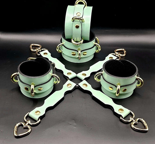 Wrist Cuffs- Adjustable Wrist  Ankle Restraints for BDSM Play-0