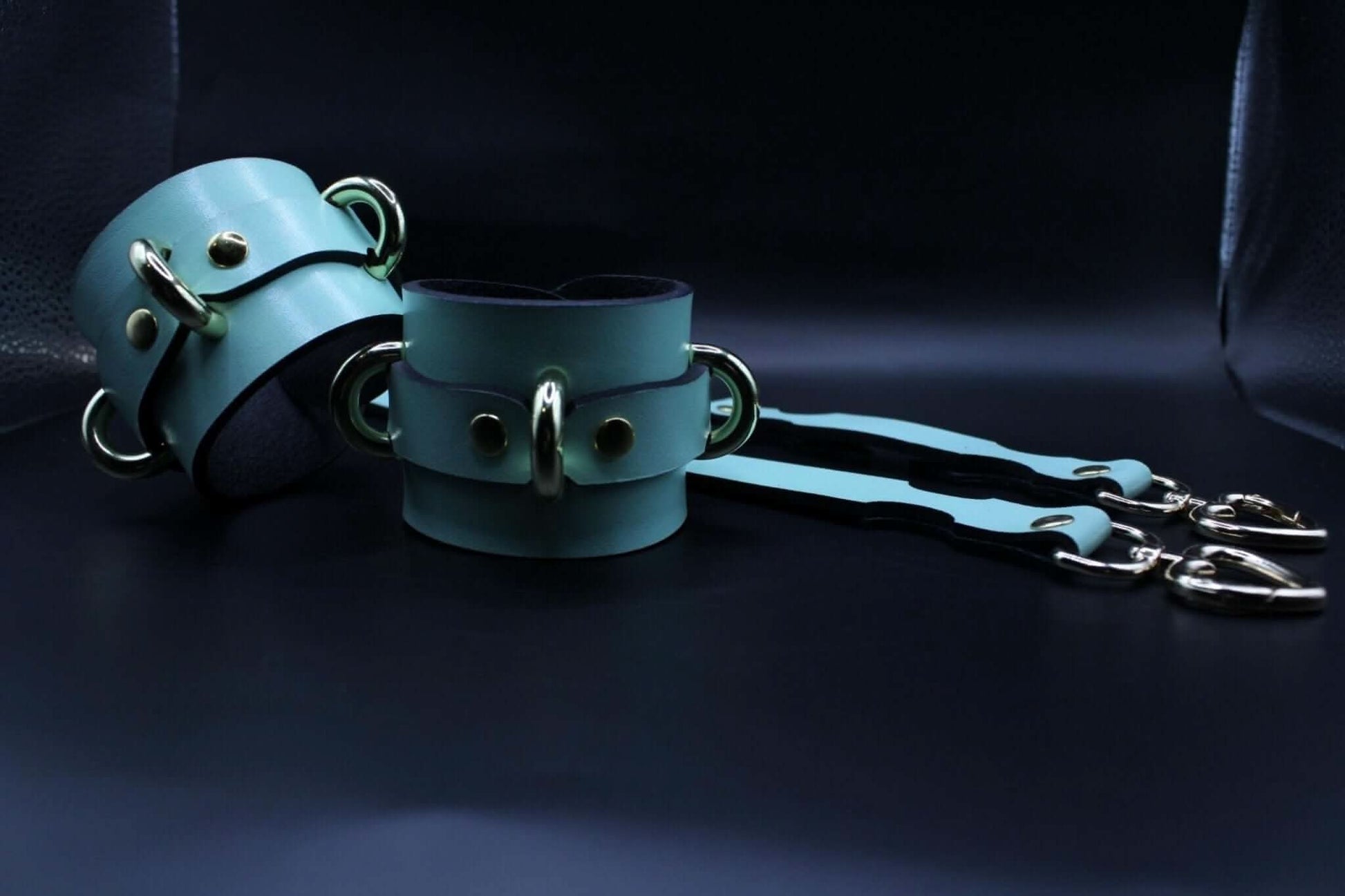Wrist Cuffs- Adjustable Wrist  Ankle Restraints for BDSM Play-3