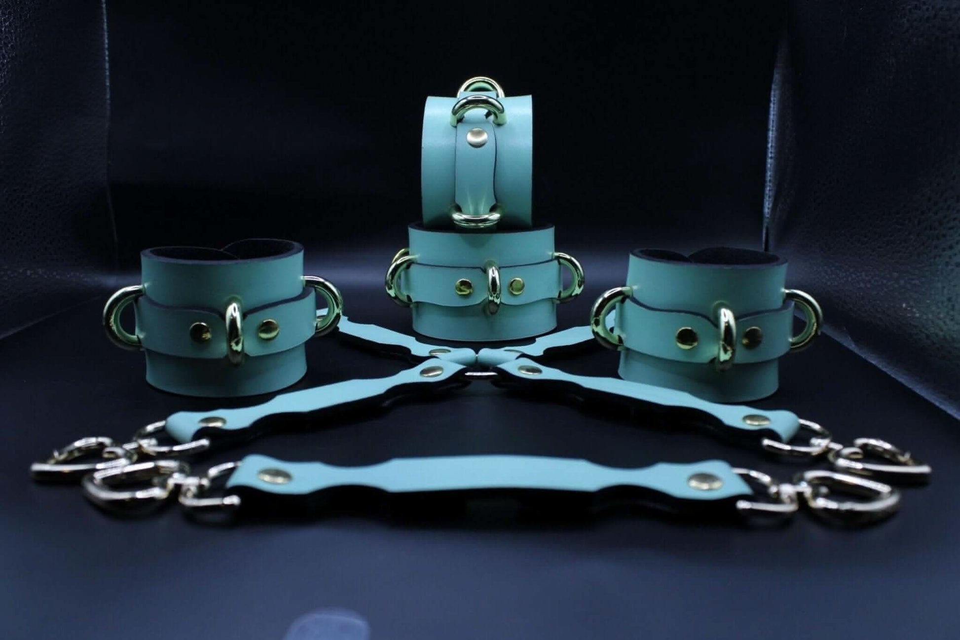 Wrist Cuffs- Adjustable Wrist  Ankle Restraints for BDSM Play-1