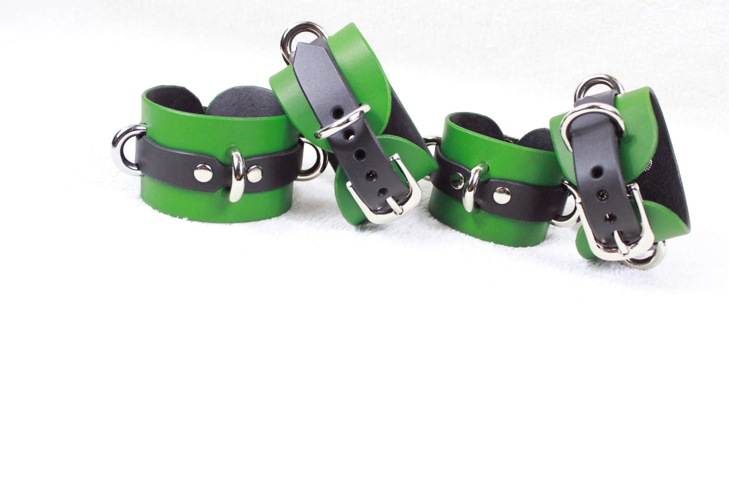 Bondage Gear Set – Sub Collar, BDSM Harness & Bondage Cuffs-3