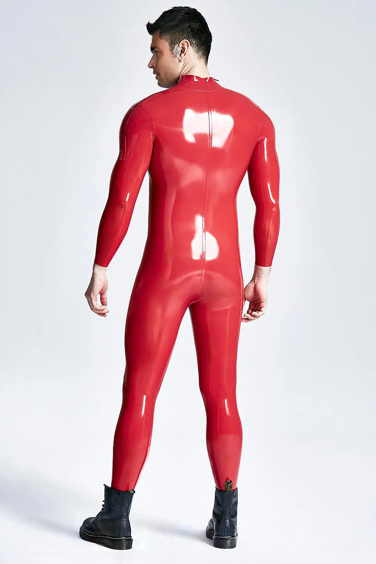 Herren-Catsuit mit Schulterreißverschluss